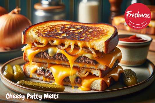Cheesy Patty Melts Recipe