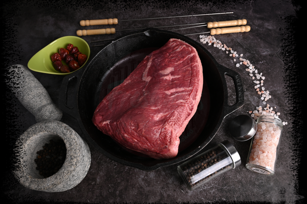 Angus Beef Rump Cap Picanha, Brazil (Dhs 145.90/kg) - Frozen – Freshness.ae