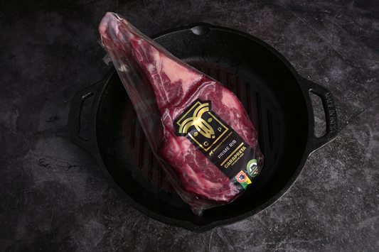 Angus Beef Prime Rib Cowboy Steak, Brazil (Dhs 189.90/kg) - Frozen