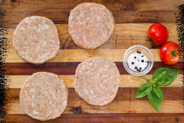Chicken Burger Patty (Dhs 22.28/kg) - Chilled