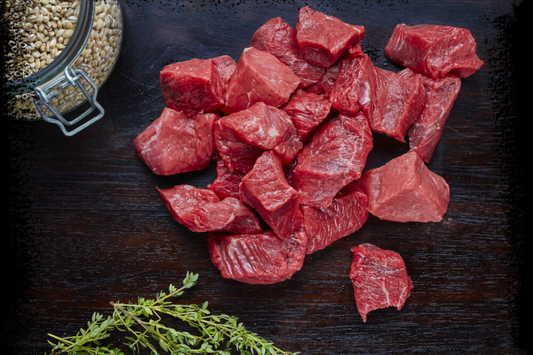 Grass-Fed Beef Cubes, Brazil (Dhs 30.90/kg) - Chilled