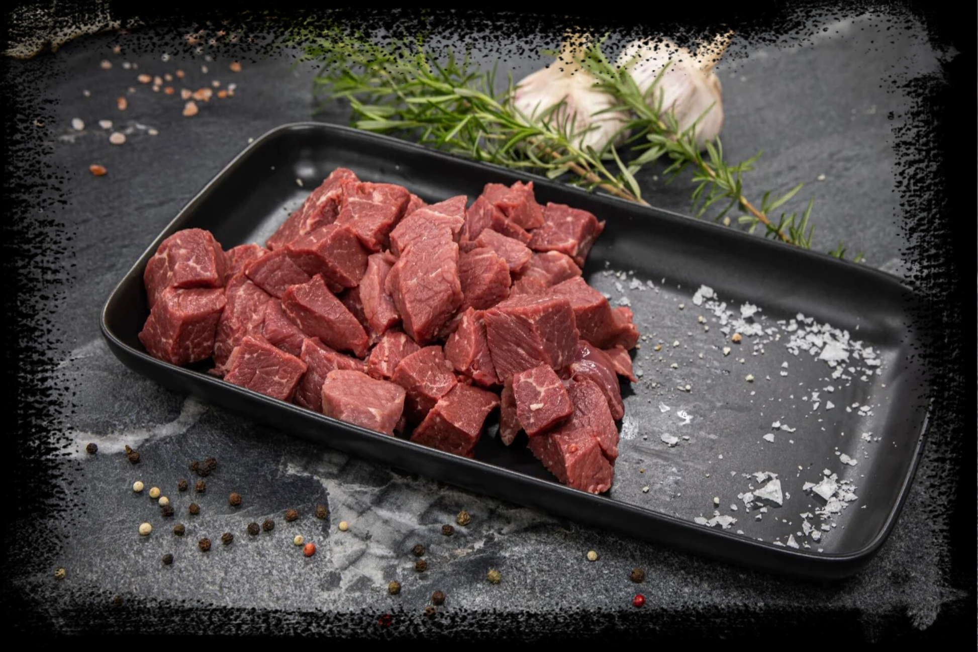 Grass-Fed Beef Cubes, Low-Fat, Brazil (Dhs 39.90/kg) - Chilled