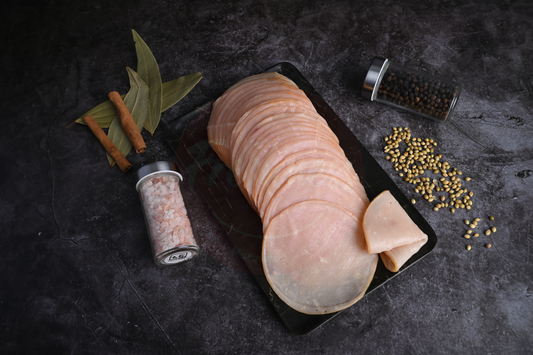 Smoked Chicken Roll Sliced Ham (500g) - Chilled