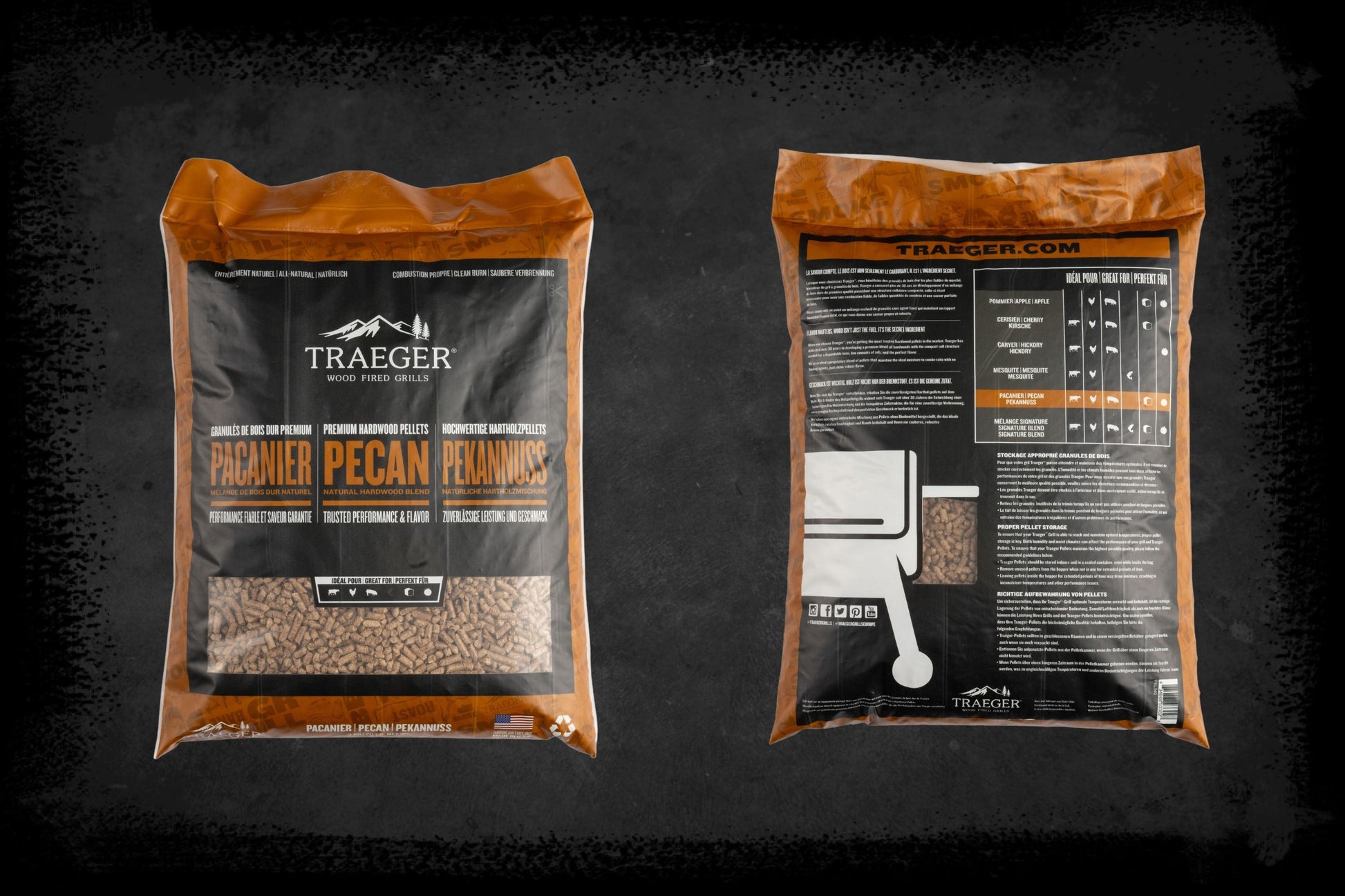 Traeger Pecan Wood Pellets (9kg)