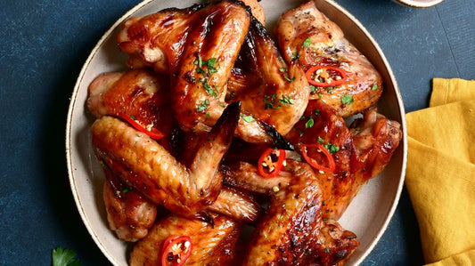 Cooked Chicken Wings - Frozen